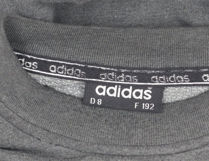 Mens UK Size L adidas Grey Pullover Sweatshirt
