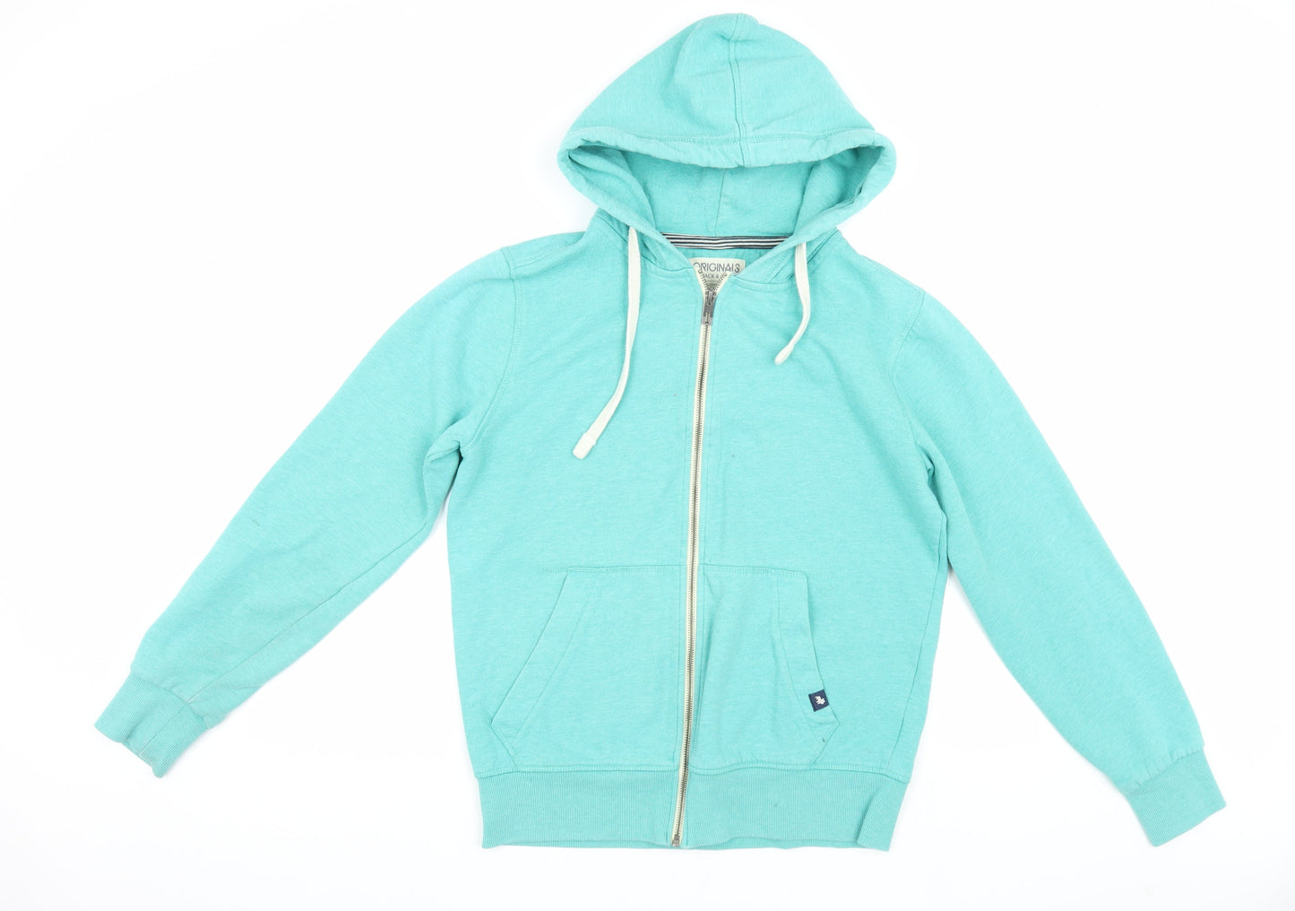 Mens UK Size M JACK & JONES Green Hooded