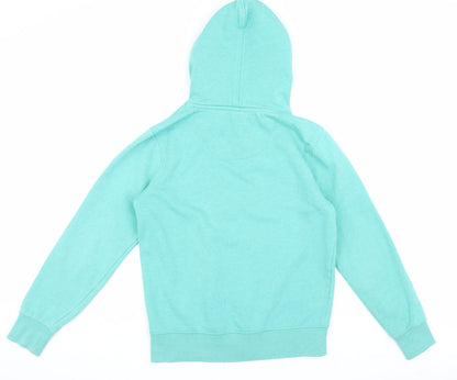 Mens UK Size M JACK & JONES Green Hooded