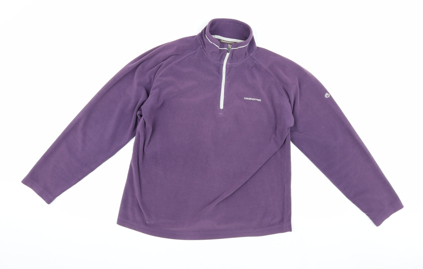 Craghoppers Women's Purple Fleece Pullover Sweatshirt Size 14