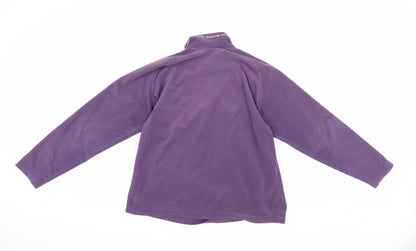 Craghoppers Women's Purple Fleece Pullover Sweatshirt Size 14
