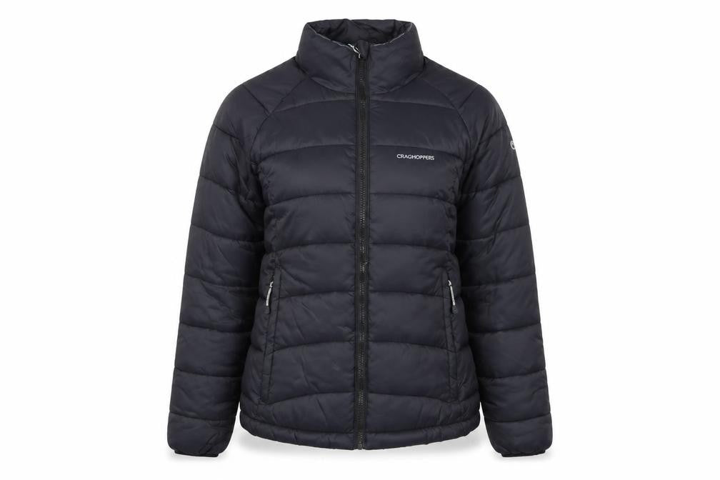 Womens UK Size 10 Craghoppers Black Puffer Jacket