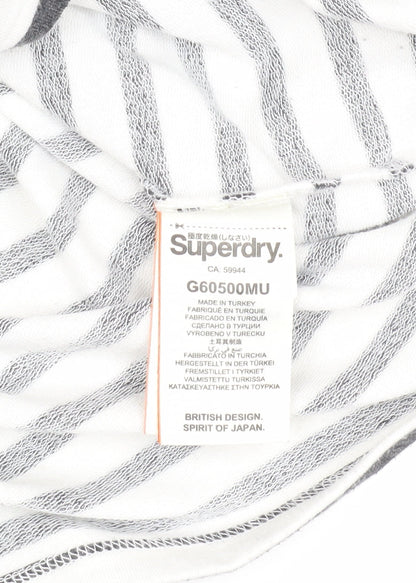 Womens UK Size 16 Superdry White  T-Shirt