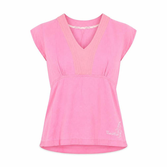 Womens UK Size M Weird Fish Pink  Blouse