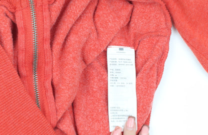 Abercrombie & Fitch Women's Red Hoodie Jacket M