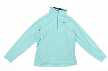 Mens UK Size M Craghoppers Green 1/4 Zip Sweatshirt