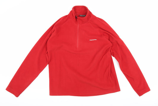 Mens UK Size M Craghoppers Red Pullover Sweatshirt
