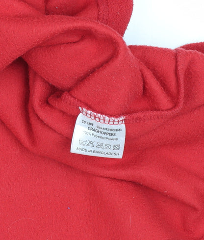 Mens UK Size M Craghoppers Red Pullover Sweatshirt