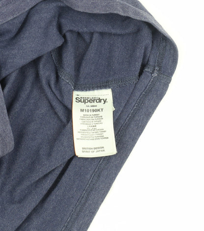Superdry Men's Blue Crew Neck T-Shirt Size L