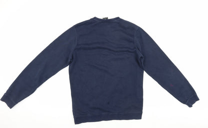 Mens UK Size S Nike Blue Pullover Sweatshirt