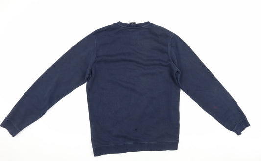 Mens UK Size S Nike Blue Pullover Sweatshirt