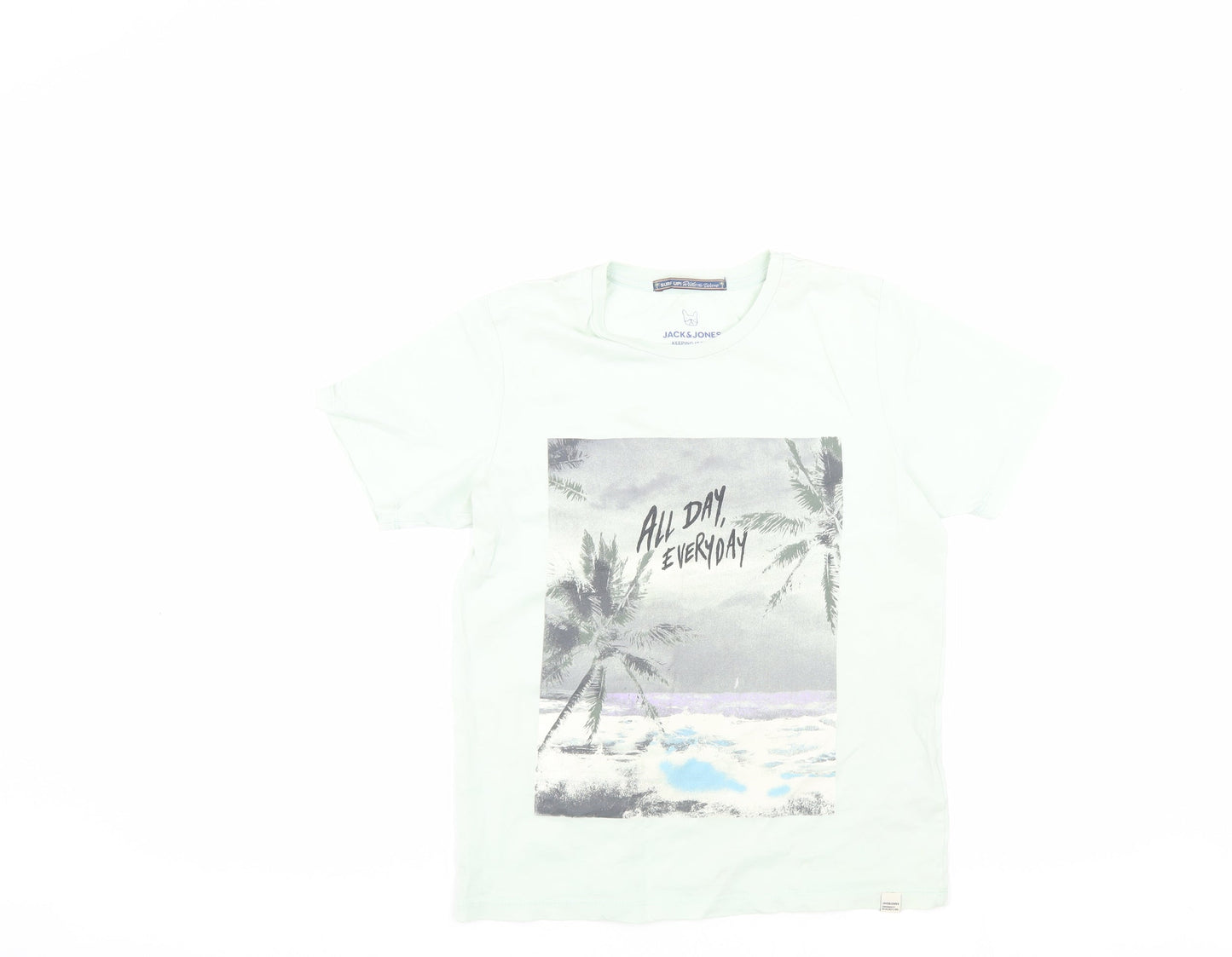 Jack & Jones Boys Beach Graphic T-Shirt, Size 12 Years, White