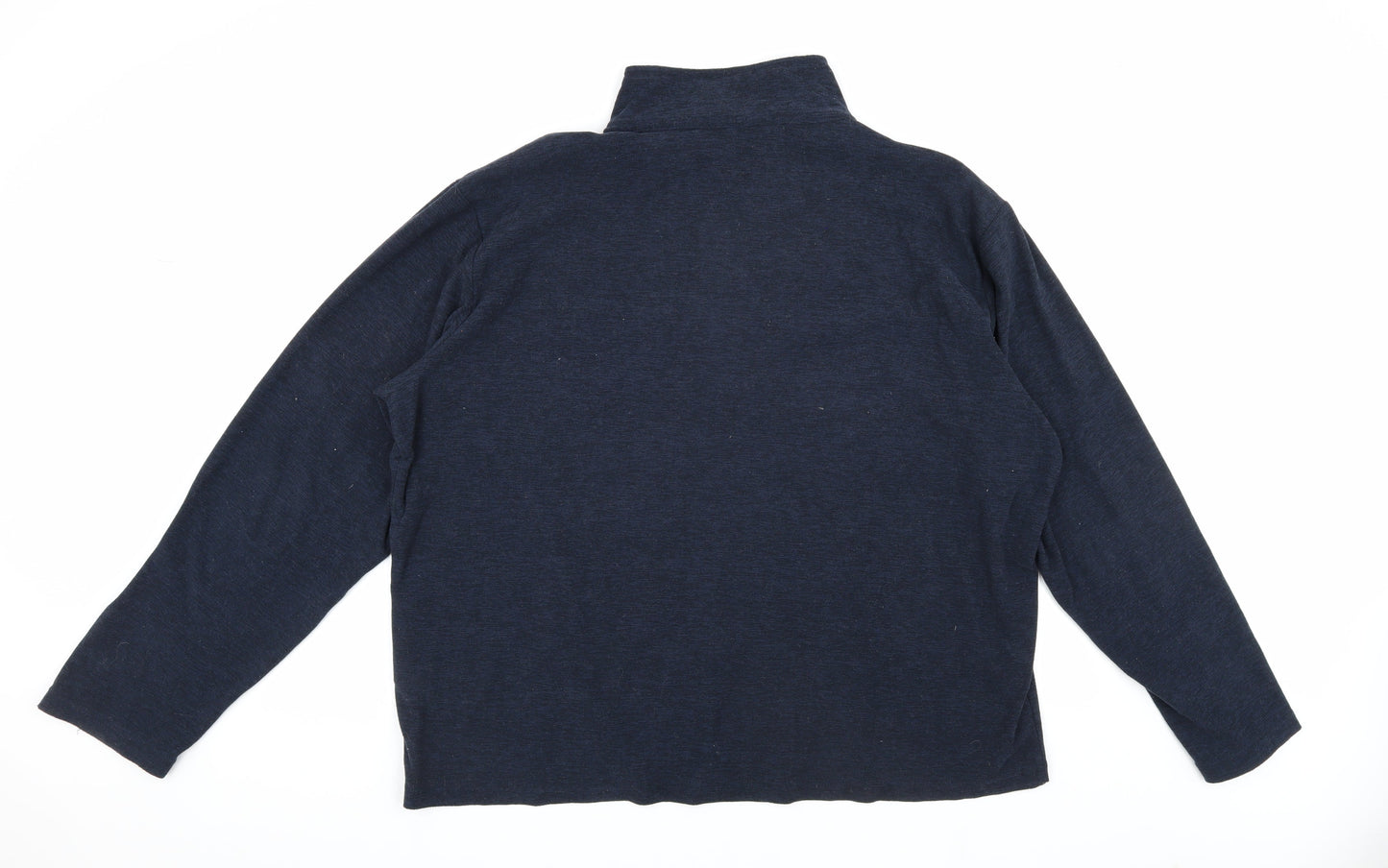 Mens UK Size 2XL Regatta Blue 1/4 Zip Sweatshirt