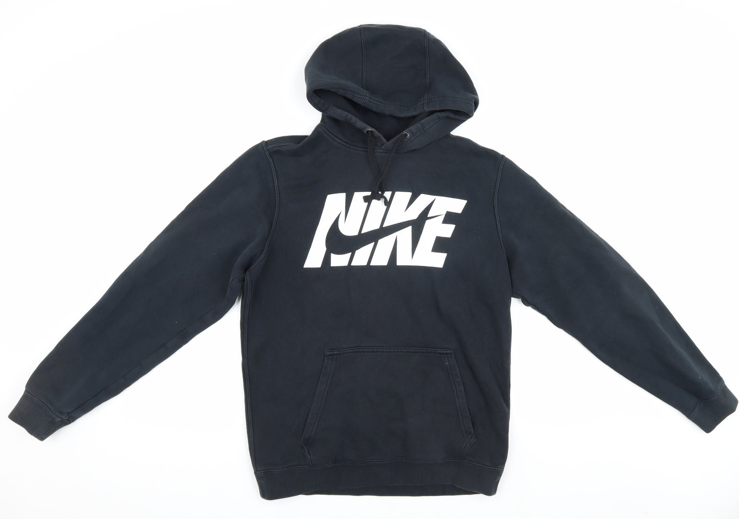 Mens UK Size S Nike Black Pullover Hoodie