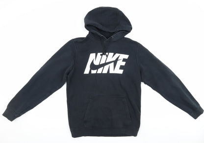 Mens UK Size S Nike Black Pullover Hoodie