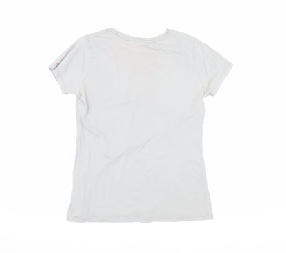 Columbia Women’s White T-Shirt Size M Short Sleeve