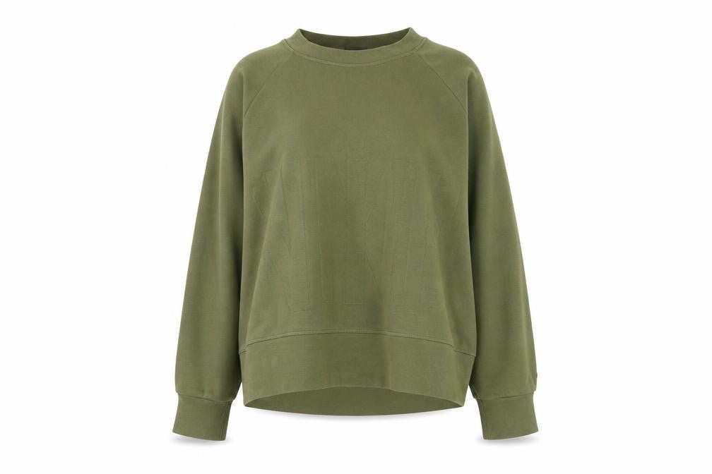 Womens UK Size M Nike Green Pullover Sweatshirt