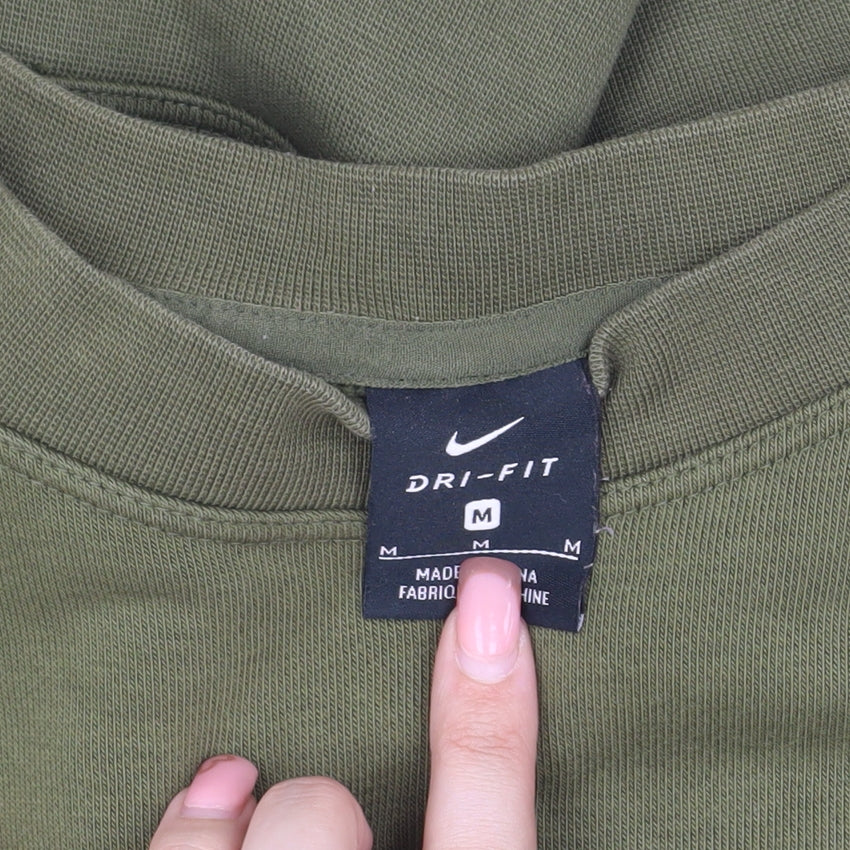 Nike Women’s Green Pullover Sweatshirt Medium