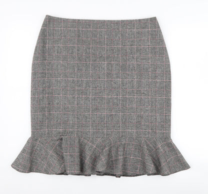 Laura Ashley Women's Multicoloured Trumpet Skirt Size 14