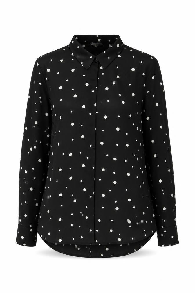 Womens UK Size 8 H&M Black  Blouse