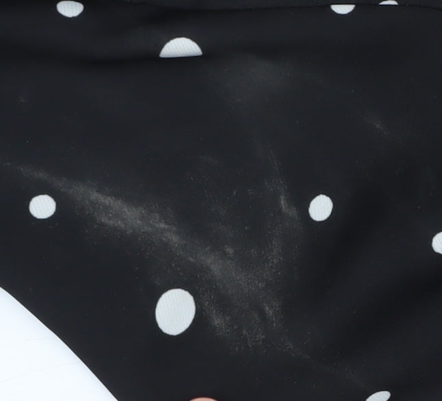 Womens UK Size 8 H&M Black  Blouse