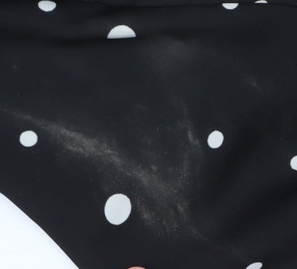 Womens UK Size 8 H&M Black  Blouse