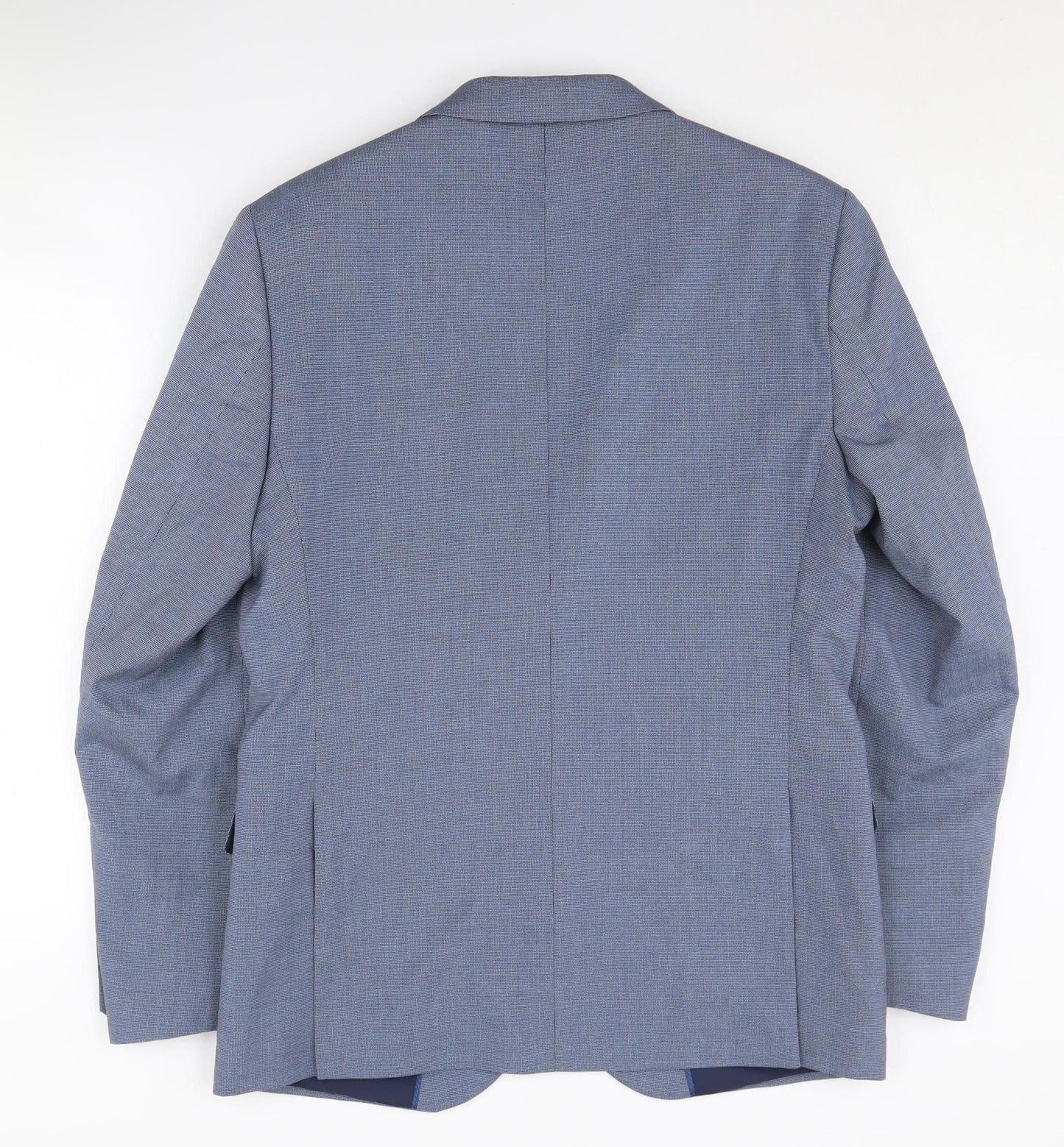 Mens UK Size 38 Marks and Spencer Regular Blue Suit Jacket