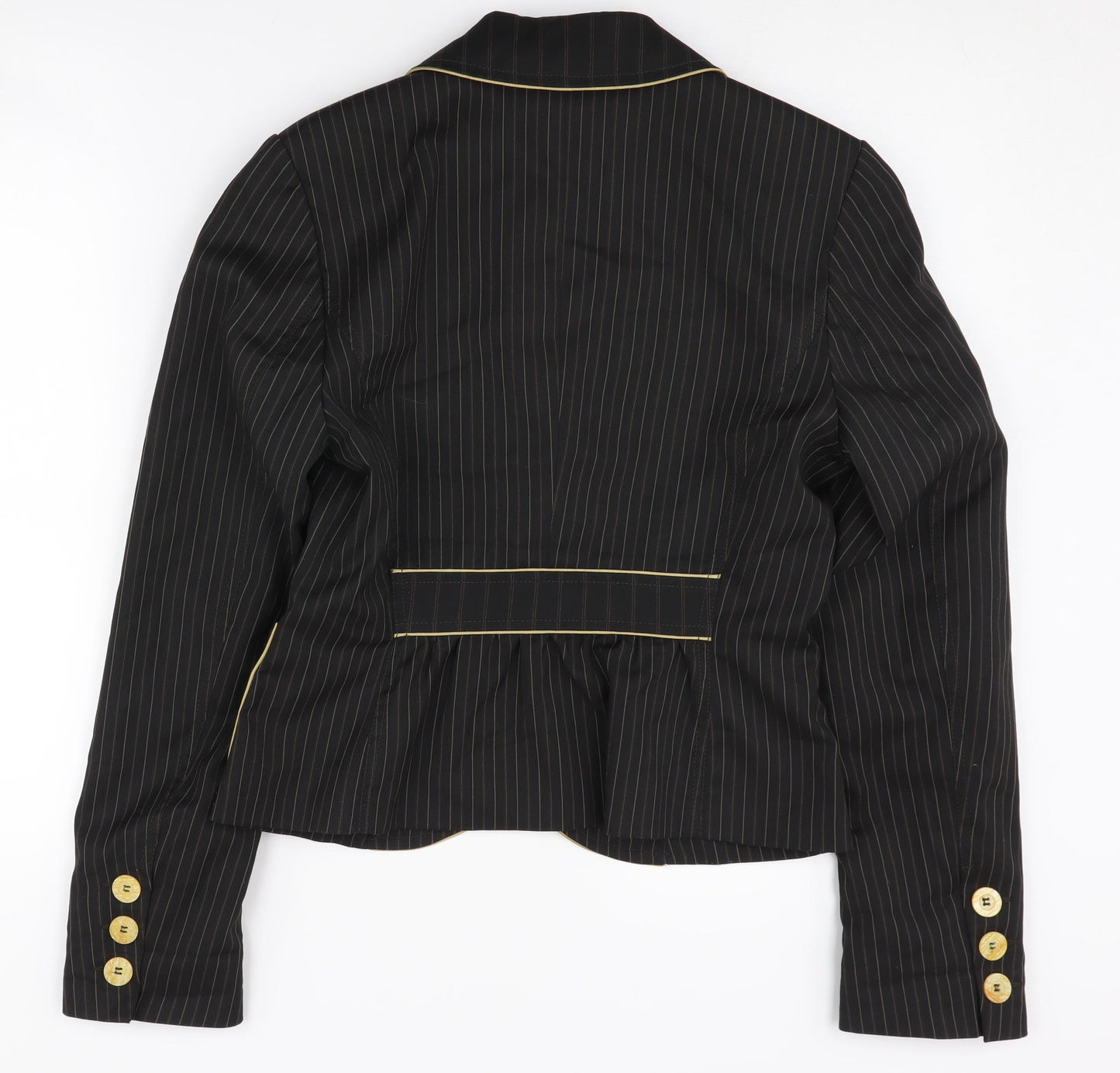 XX By Mexx Women's Black Pinstripe Blazer Size 10