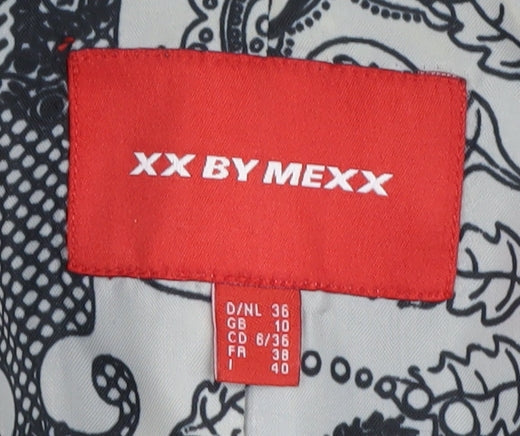 XX By Mexx Women's Black Pinstripe Blazer Size 10