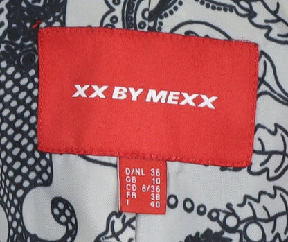 XX By Mexx Women's Black Pinstripe Blazer Size 10