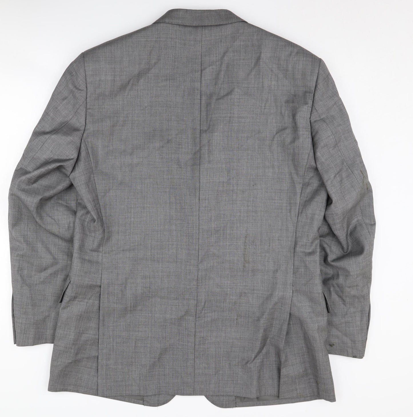 Mens UK Size 42 T.M.Lewin Regular Grey Suit Jacket