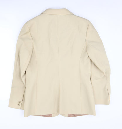 Kestila Women's Beige Blazer, Size 10, Regular Fit