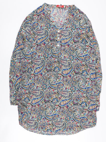 SU Women's Multicoloured Paisley Blouse L