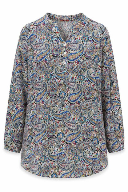 SU Women's Multicoloured Paisley Blouse L
