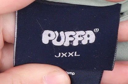 Puffa Girls Green Puffer Jacket XL