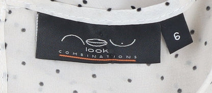 New Look Women's Black Pencil Dress Size 6