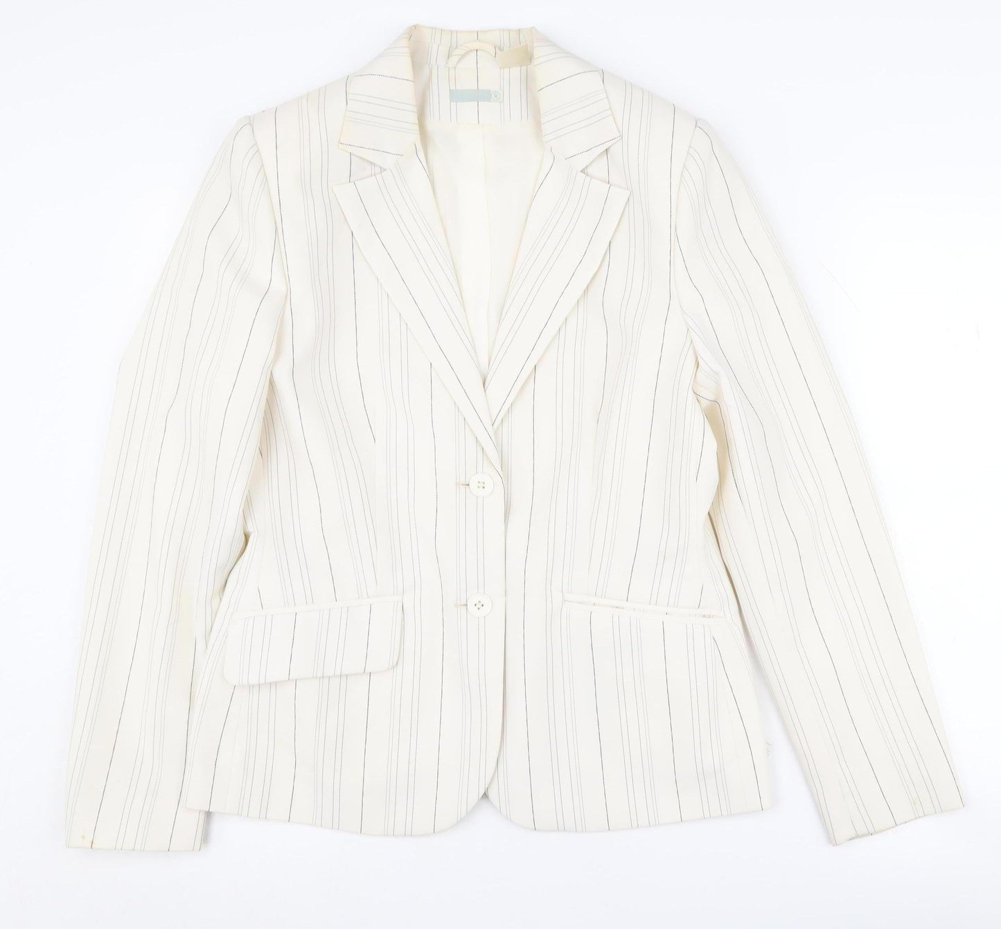 Womens UK Size 14 Unknown Regular White Blazer