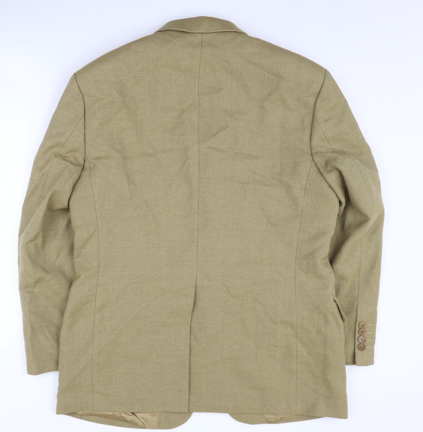 Mens UK Size 40 Marks and Spencer Regular Beige Suit Jacket