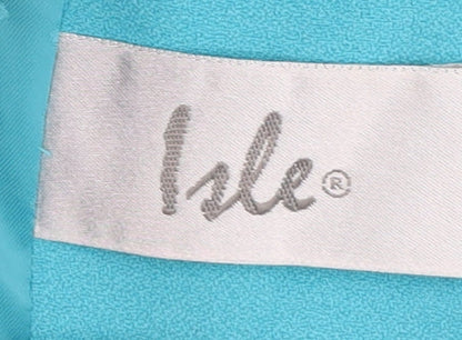 Isle Women's Blue Blazer Jacket Size 18