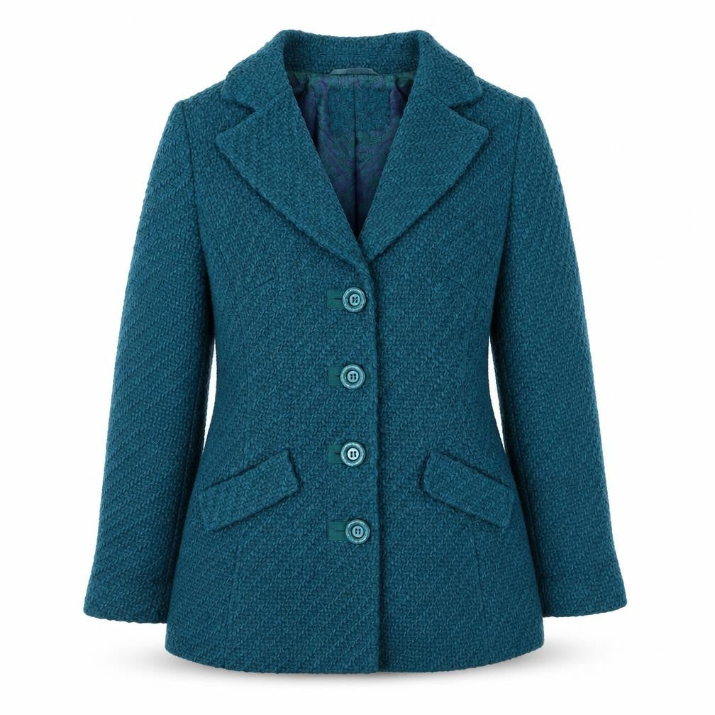 Womens UK Size 14 Marks and Spencer Green Basic Jacket