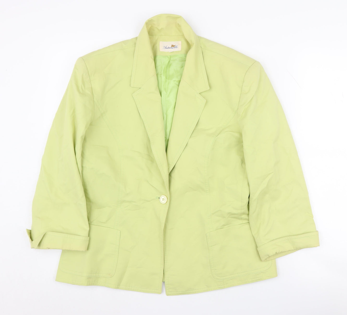 Antonelle Women's Green Blazer Size 16