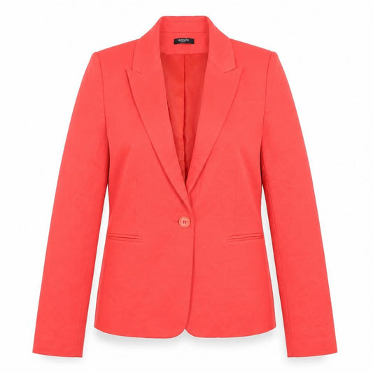 Womens UK Size 12 La Redoute Regular Red Blazer