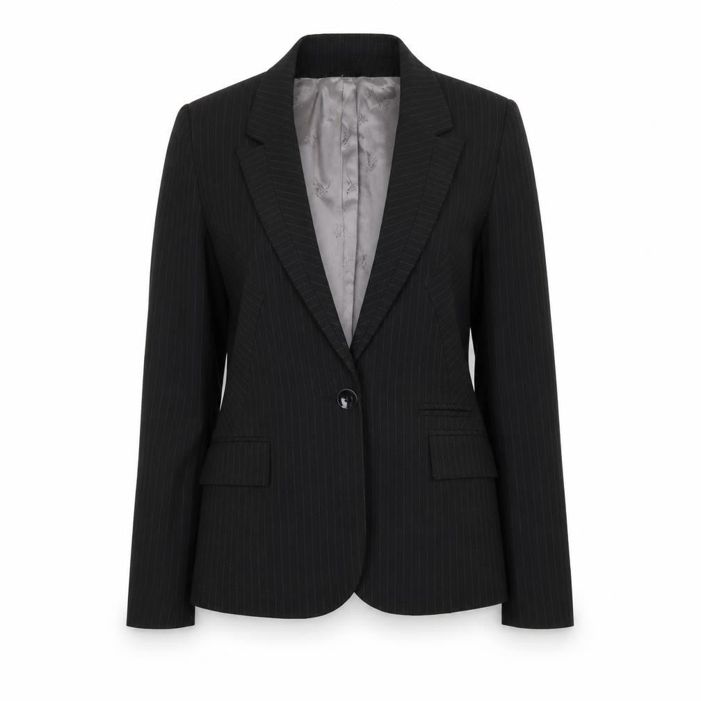 Womens UK Size 12 Oasis Regular Black Blazer