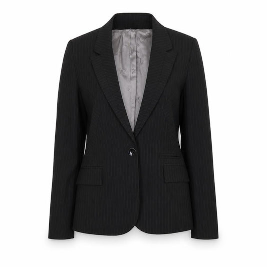 Womens UK Size 12 Oasis Regular Black Blazer