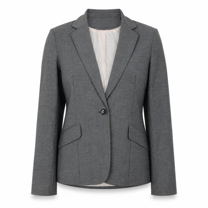 Womens UK Size 10 H&M Regular Grey Blazer