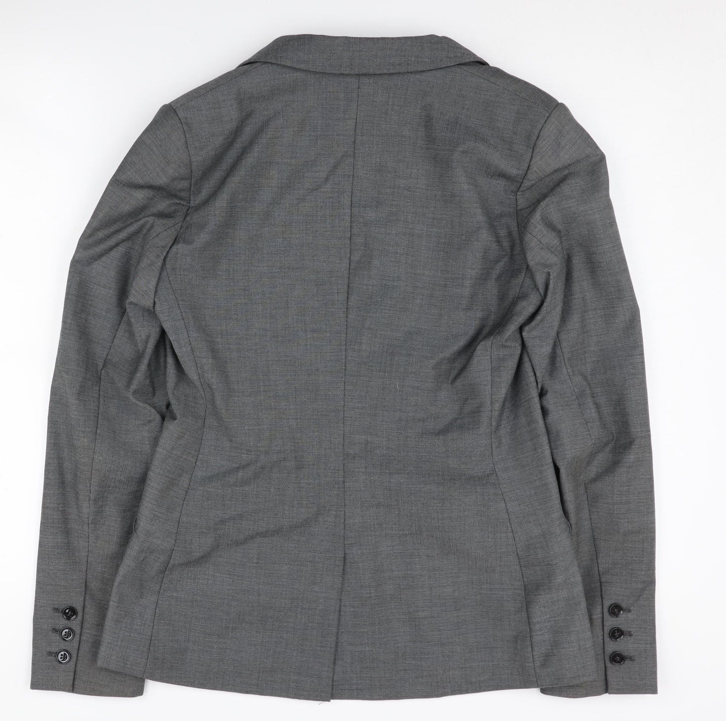 H&M Women's Grey Blazer, Size 10, Business Casual