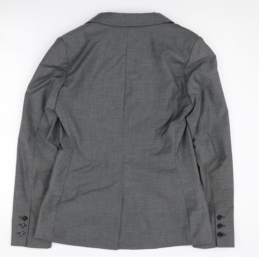 H&M Women's Grey Blazer, Size 10, Business Casual