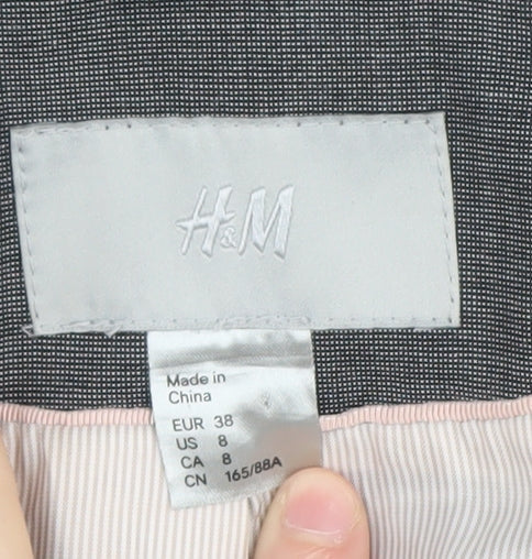 H&M Women's Grey Blazer, Size 10, Business Casual