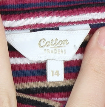 Cotton Traders Women's Striped Jersey T-Shirt