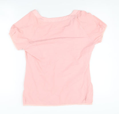 Womens UK Size 12 Reebok Pink  T-Shirt